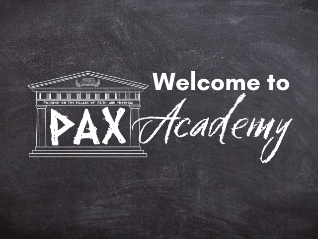 25-26 Welcome to PAX Academy